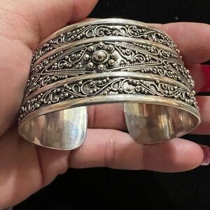 925 STERLING SILVER CUFF BRACELET